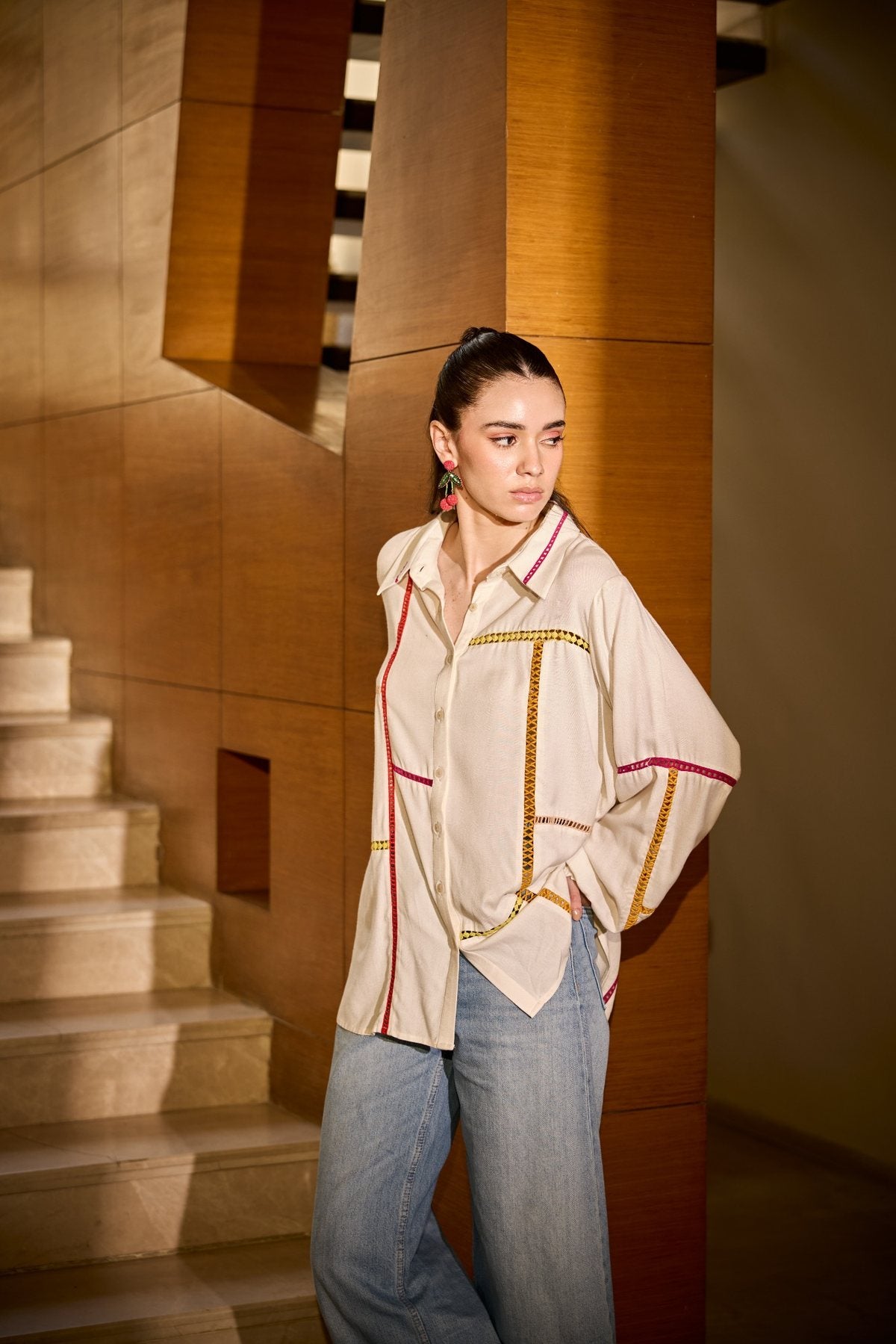 VIBRANCE INTERLACED SHIRT