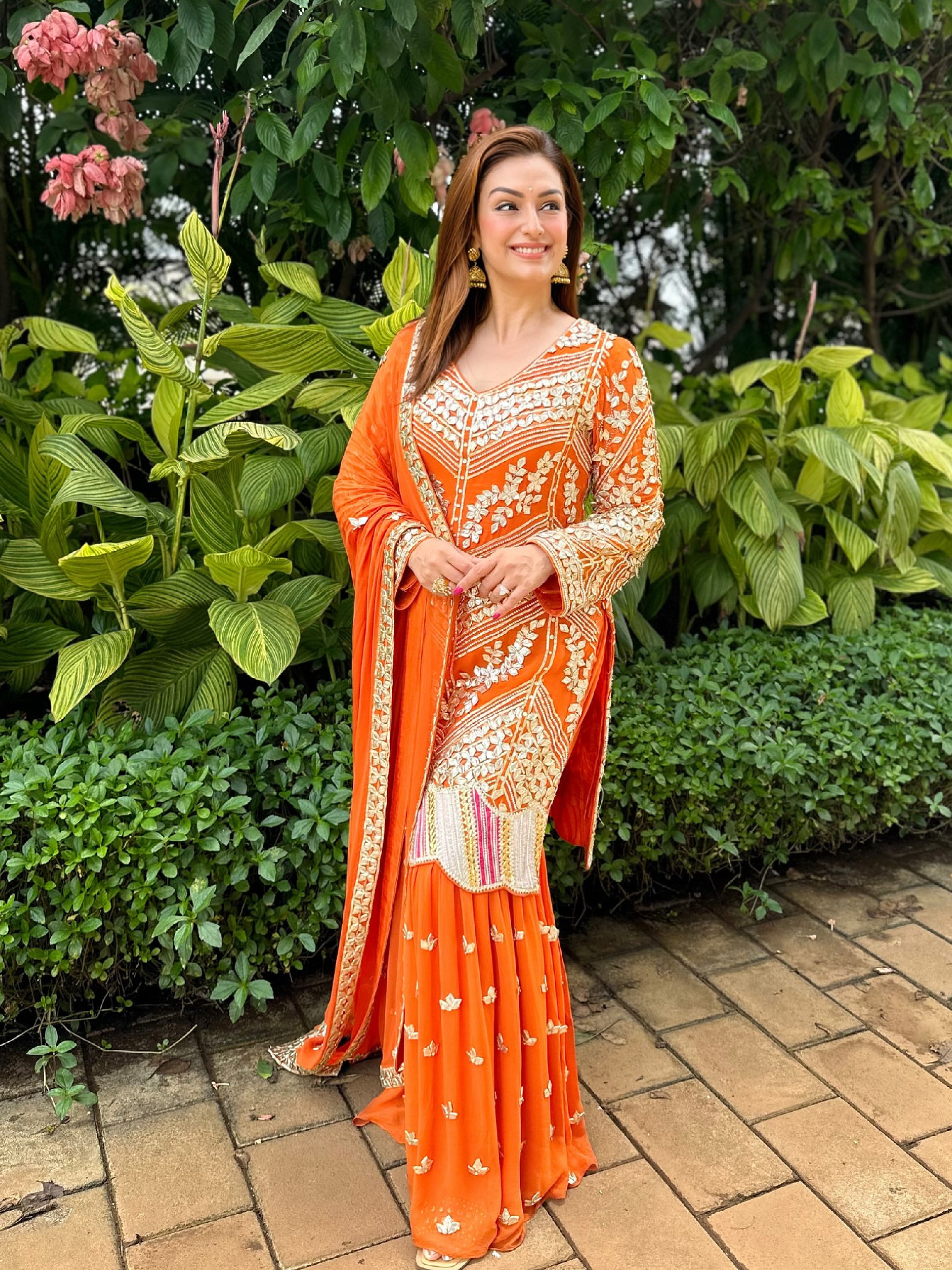 Akriti Kakkar in Rust Gota Garara