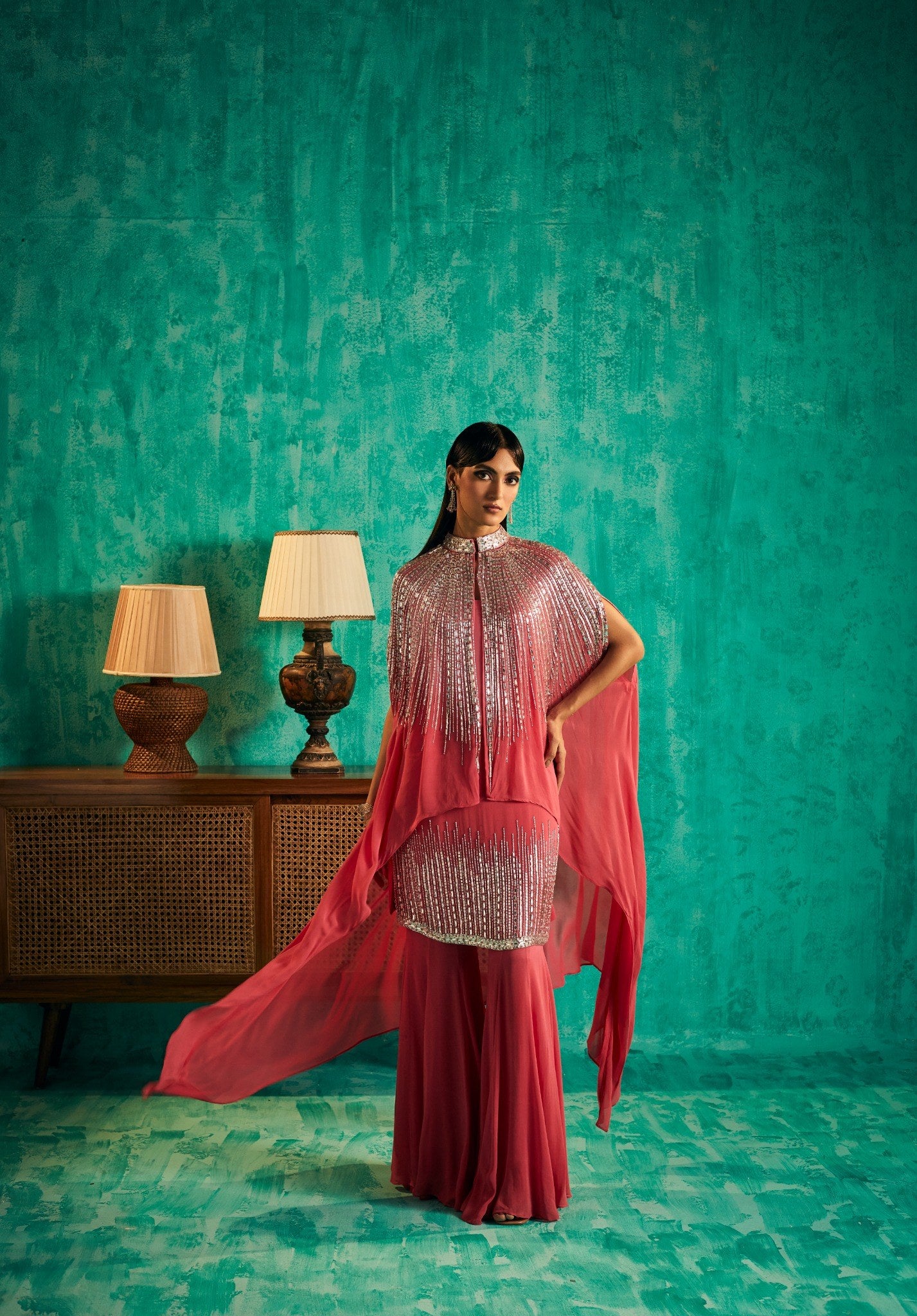 INDO WESTERN SHARARA