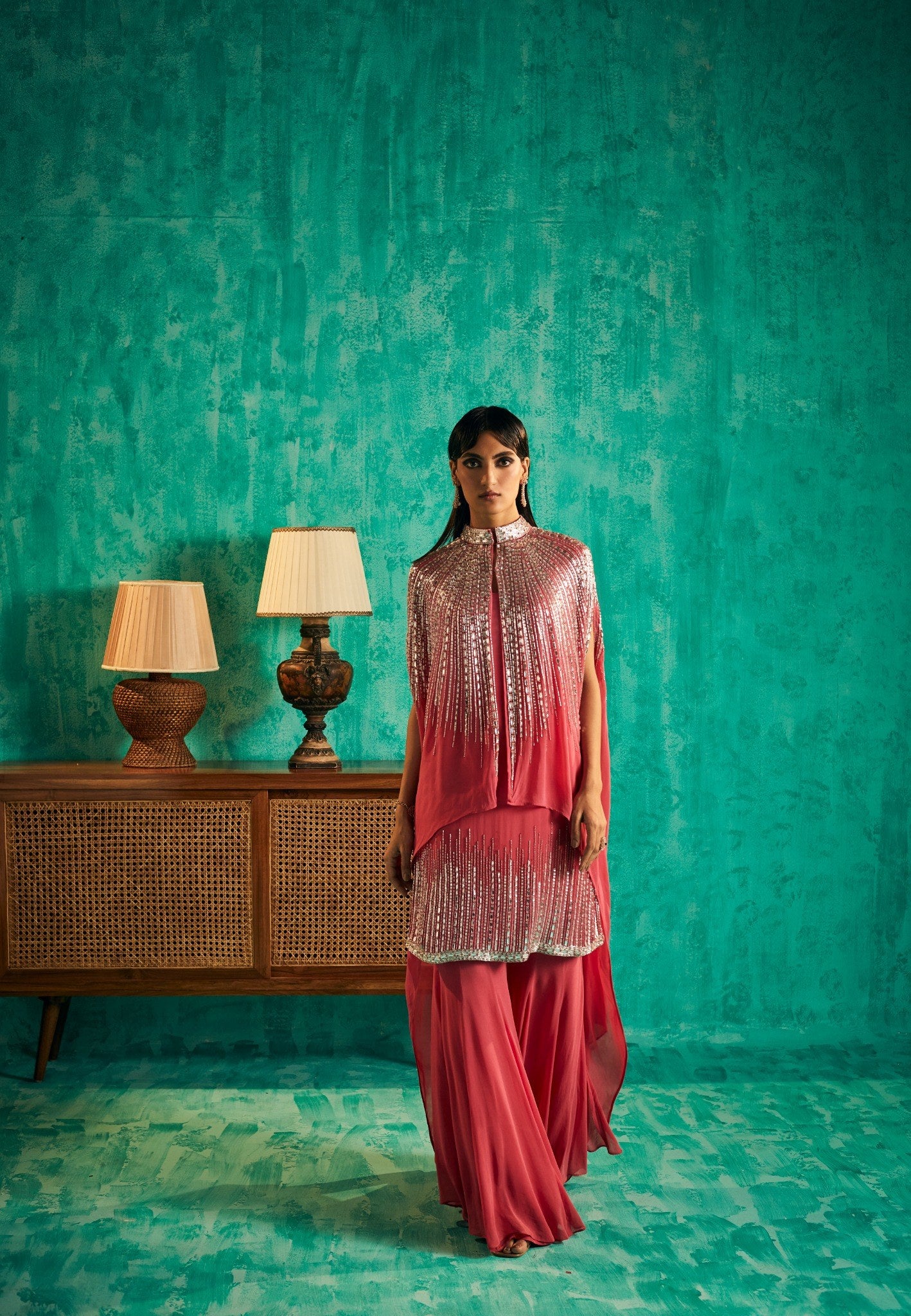 INDO WESTERN SHARARA