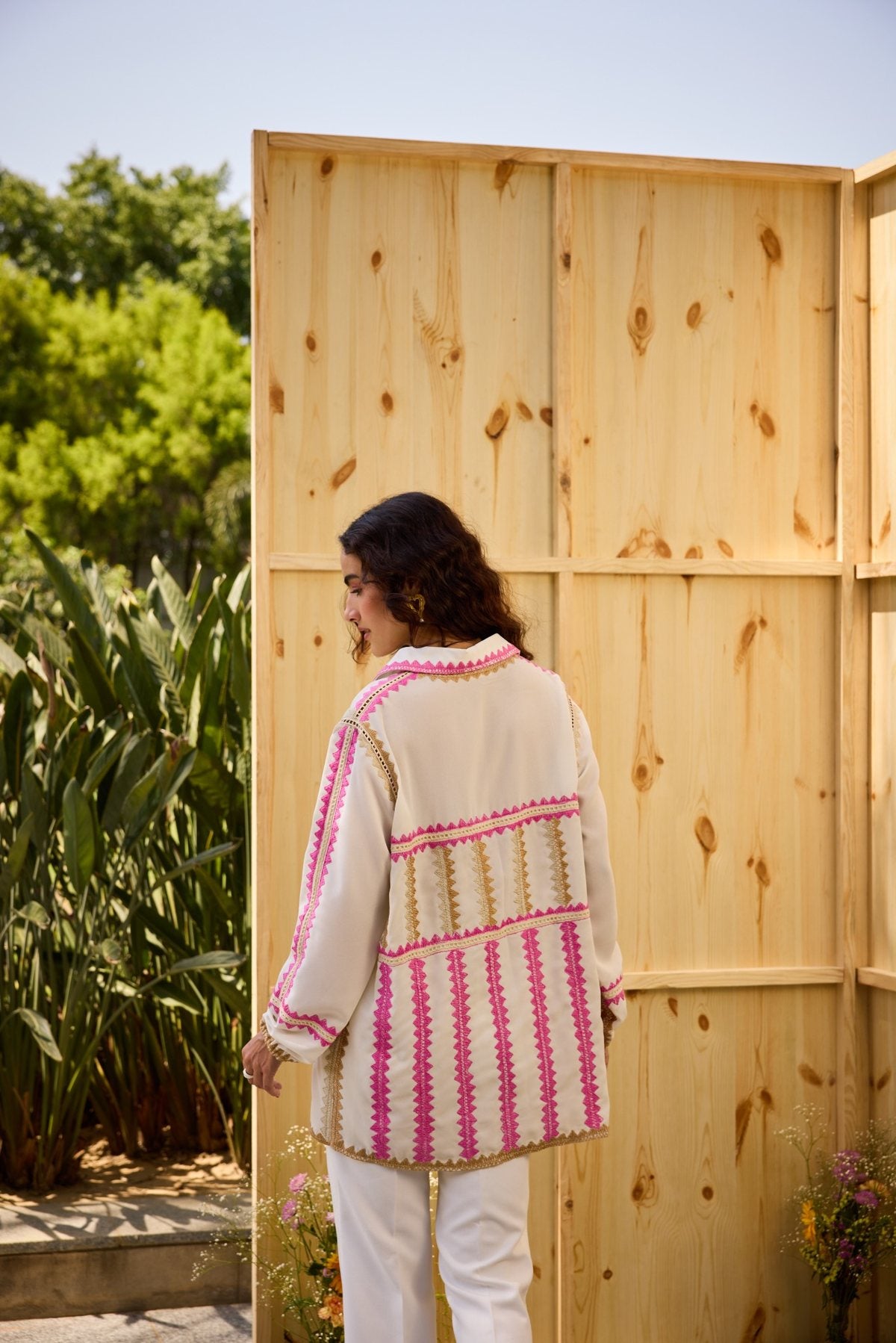 PINK WEAVE GRACE SHIRT